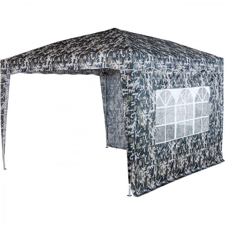 Ściana boczna z 3 oknami, miejska, do namiotu INSTENT BASIC